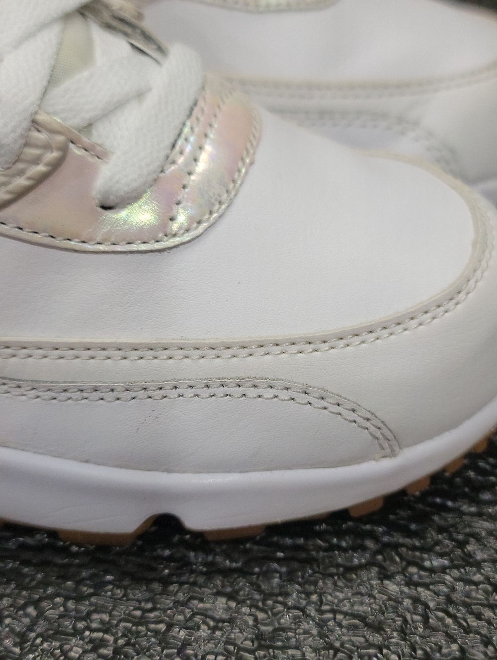 Nike Air Max 90 SE (special edition)  Pearlescent Shimmer Gum. Wmns 8 - Picture 12 of 15